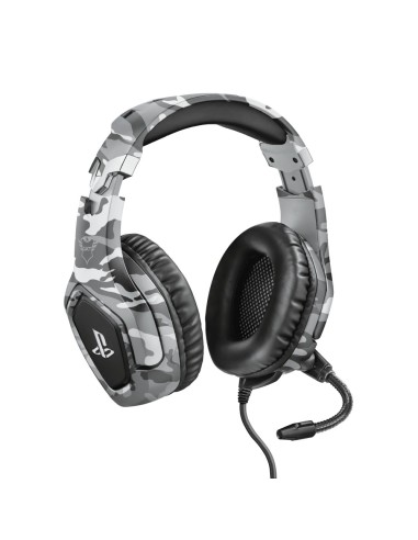 Trust GXT 488 Forze PS4 Auricolare Cablato A Padiglione Giocare Nero, Grigio