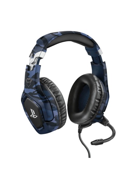 Trust GXT 488 Forze PS4 Auricolare Cablato A Padiglione Giocare Nero, Blu