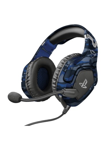 Trust GXT 488 Forze PS4 Auricolare Cablato A Padiglione Giocare Nero, Blu