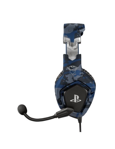 Trust GXT 488 Forze PS4 Auricolare Cablato A Padiglione Giocare Nero, Blu