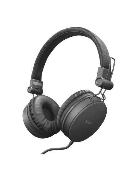 Trust 23552 cuffia e auricolare Cablato A Padiglione MUSICA Nero