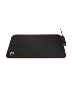Trust GXT 765 Glide-Flex RGB Tappetino per mouse per gioco da computer Nero, Rosso