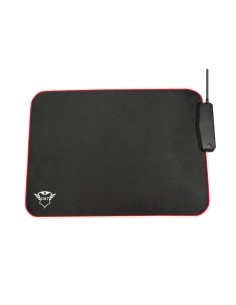 Trust GXT 765 Glide-Flex RGB Tappetino per mouse per gioco da computer Nero, Rosso 2