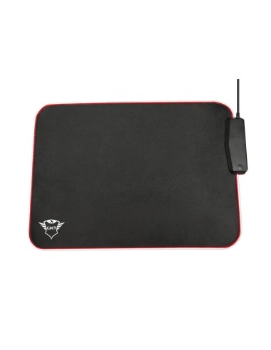 Trust GXT 765 Glide-Flex RGB Tappetino per mouse per gioco da computer Nero, Rosso