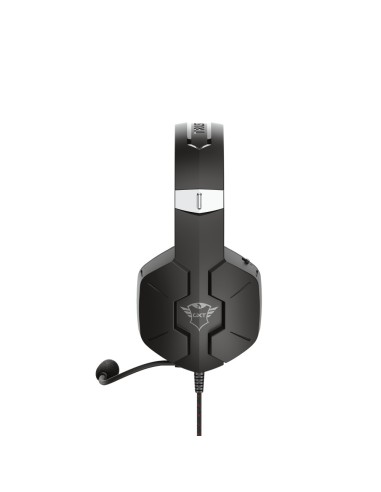 Trust GXT 323 Carus Auricolare Cablato A Padiglione Giocare Nero, Rosso