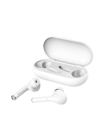 Trust Nika Auricolare True Wireless Stereo (TWS) In-ear Musica e Chiamate Bluetooth Bianco