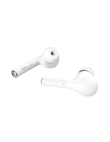 Trust Nika Auricolare True Wireless Stereo (TWS) In-ear Musica e Chiamate Bluetooth Bianco