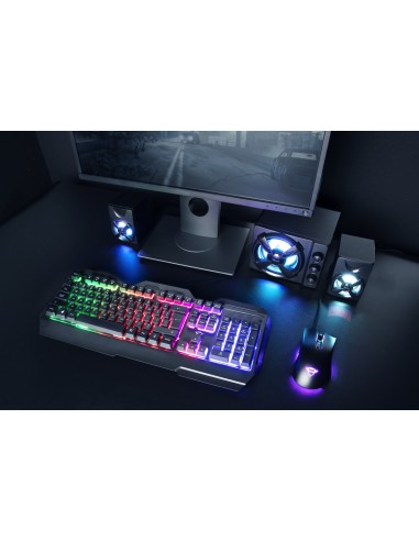 Trust GXT 856 Torac tastiera USB QWERTY Italiano Nero