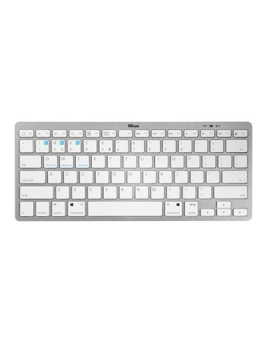 Trust Nado Bluetooth Wireless tastiera QWERTY Italiano Bianco