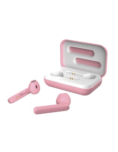 Trust Primo Auricolare True Wireless Stereo (TWS) In-ear Musica e Chiamate Bluetooth Rosa