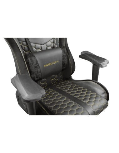 Trust GXT 712 Resto Pro Sedia per gaming universale Nero, Giallo