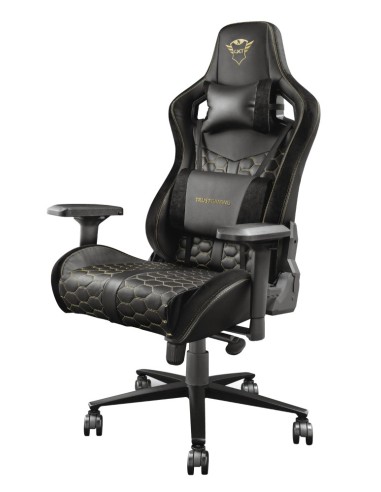 Trust GXT 712 Resto Pro Sedia per gaming universale Nero, Giallo