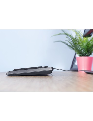 Trust Primo tastiera USB Tedesco Nero