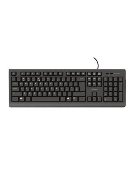 Trust Primo tastiera USB QWERTY Inglese Nero