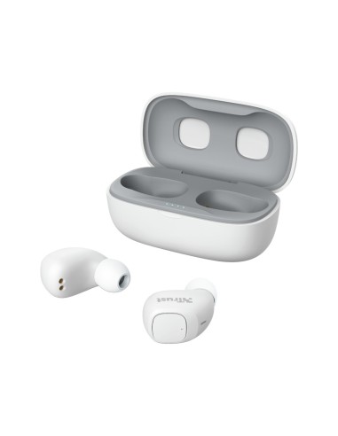 Trust Nika Compact Auricolare True Wireless Stereo (TWS) In-ear Musica e Chiamate Bluetooth Bianco