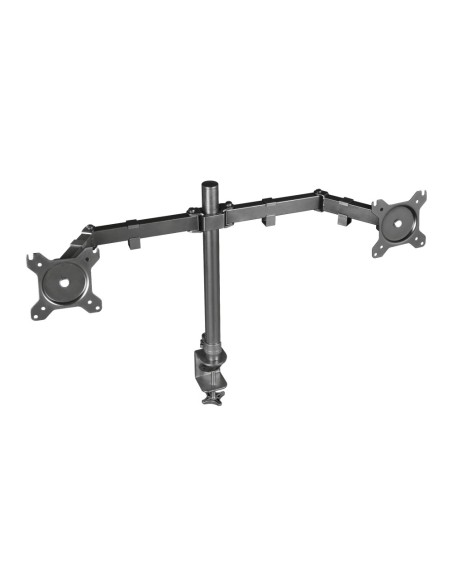 Trust GXT 1120 Mara Dual Monitor Arm 81,3 cm (32") Morsa Nero