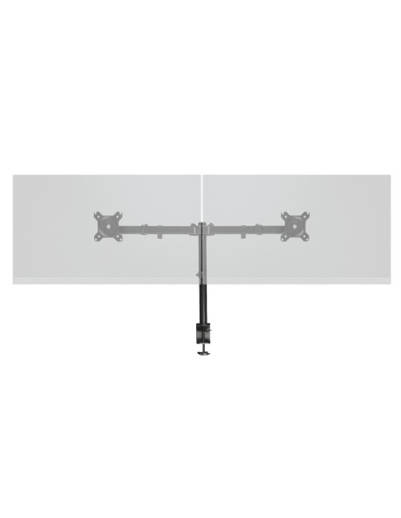 Trust GXT 1120 Mara Dual Monitor Arm 81,3 cm (32") Morsa Nero