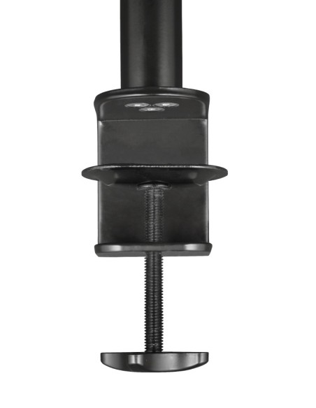Trust GXT 1120 Mara Dual Monitor Arm 81,3 cm (32") Morsa Nero