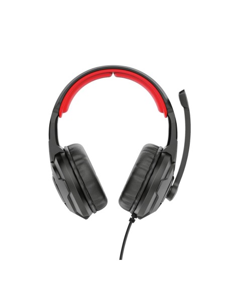 Trust GXT 411 Radius Auricolare Cablato A Padiglione Giocare Nero, Rosso
