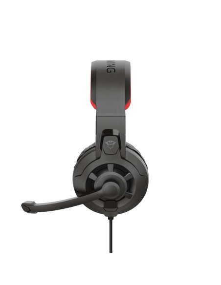Trust GXT 411 Radius Auricolare Cablato A Padiglione Giocare Nero, Rosso