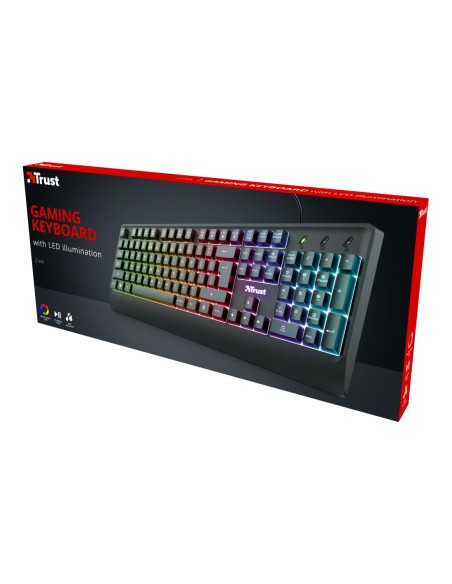 Trust Ziva tastiera USB QWERTY Italiano Nero