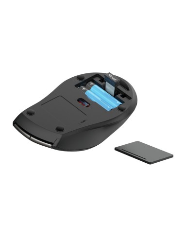 Trust Kuza mouse Mano destra USB tipo A Ottico 1600 DPI