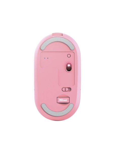 Trust Puck mouse Ambidestro RF senza fili + Bluetooth Ottico 1600 DPI