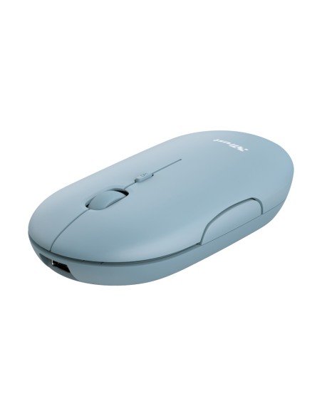 Trust Puck mouse Ambidestro RF senza fili + Bluetooth 1600 DPI