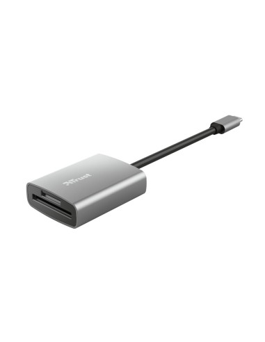Trust 24136 lettore di schede USB 3.2 Gen 1 (3.1 Gen 1) Type-C Alluminio