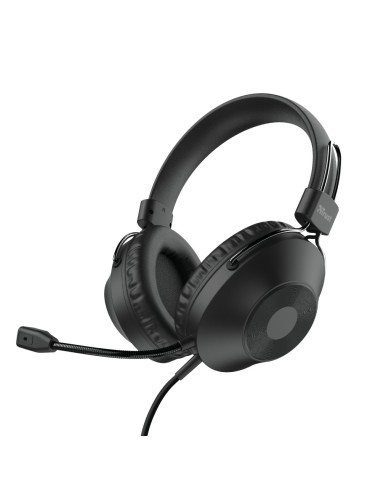 Trust HS-250 Auricolare Cablato A Padiglione Musica e Chiamate Nero