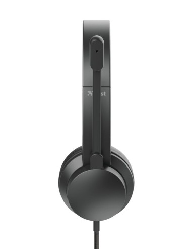 Trust HS-200 Auricolare Cablato A Padiglione Ufficio USB tipo A Nero