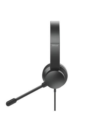 Trust HS-200 Auricolare Cablato A Padiglione Ufficio USB tipo A Nero