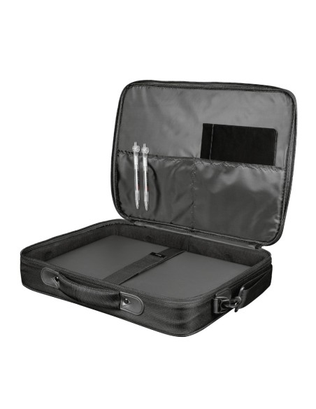 Trust Atlanta borsa per notebook 40,6 cm (16") Valigetta ventiquattrore Nero