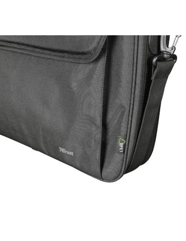 Trust Atlanta borsa per notebook 43,9 cm (17.3") Valigetta ventiquattrore Nero