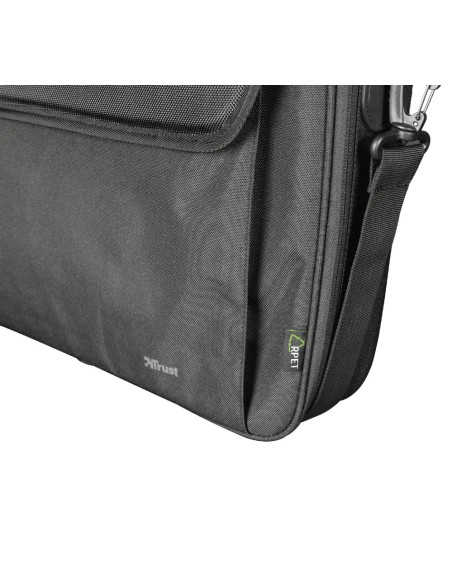 Trust Atlanta borsa per notebook 43,9 cm (17.3") Valigetta ventiquattrore Nero