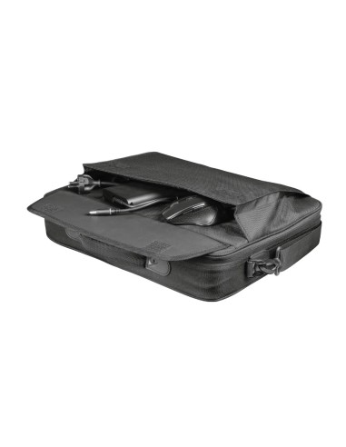 Trust Atlanta borsa per notebook 43,9 cm (17.3") Valigetta ventiquattrore Nero