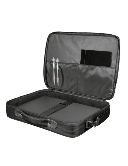 Trust Atlanta borsa per notebook 43,9 cm (17.3") Valigetta ventiquattrore Nero