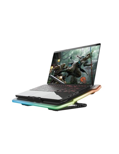 Trust GXT 1126 Aura base di raffreddamento per notebook 43,2 cm (17") 700 Giri min Nero