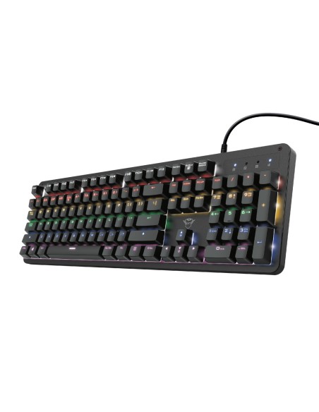 Trust GXT 863 Mazz tastiera USB QWERTY Italiano Nero