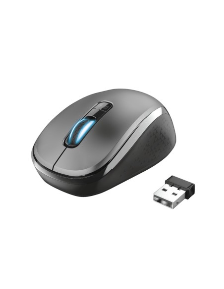 Trust Yvi mouse Ambidestro RF senza fili + Bluetooth Ottico 1600 DPI