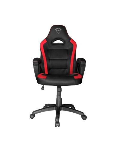 Trust GXT 701 Ryon Sedia per gaming universale Seduta imbottita Nero, Rosso