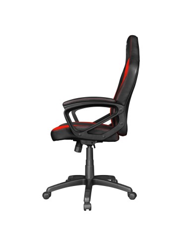 Trust GXT 701 Ryon Sedia per gaming universale Seduta imbottita Nero, Rosso