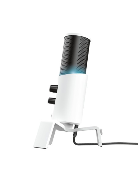 Trust GXT 258W Fyru USB 4-in-1 Streaming Nero, Bianco