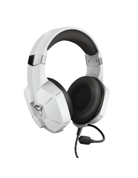 Trust GXT 323W Carus Auricolare Cablato A Padiglione Giocare Bianco