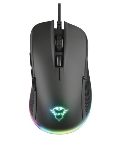 Trust GXT 922 YBAR mouse Mano destra USB tipo A Meccanico 7200 DPI