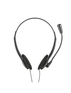 Trust HS-100 Auricolare Cablato A Padiglione Ufficio Nero 2