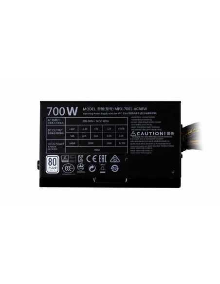 Cooler Master MASTERWATT LITE 700 SLEEVE MasterWatt Lite MPX-7001-ACABW-ES 4719512061077 ALIMENTATORI