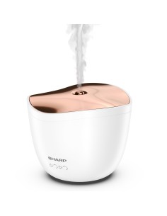 Sharp DF-A1E-W diffusore di aromi Cisterna Plastica Oro, Bianco 2