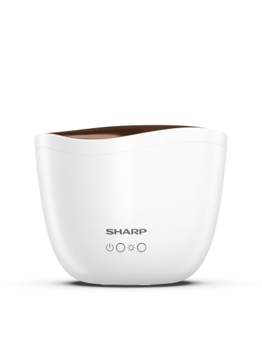 Sharp DF-A1E-W diffusore di aromi Cisterna Plastica Oro, Bianco