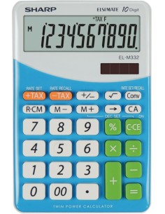 Sharp EL M332 BBL - BLU calcolatrice Desktop Calcolatrice finanziaria